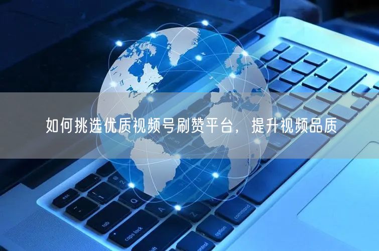 如何挑选优质视频号刷赞平台，提升视频品质