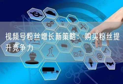 视频号粉丝增长新策略：购买粉丝提升竞争力